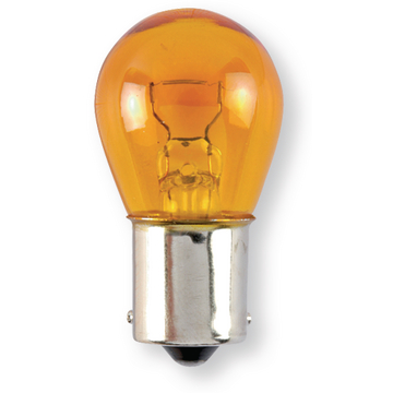 Kugellampe orange 12V 21W, Bau15s E1